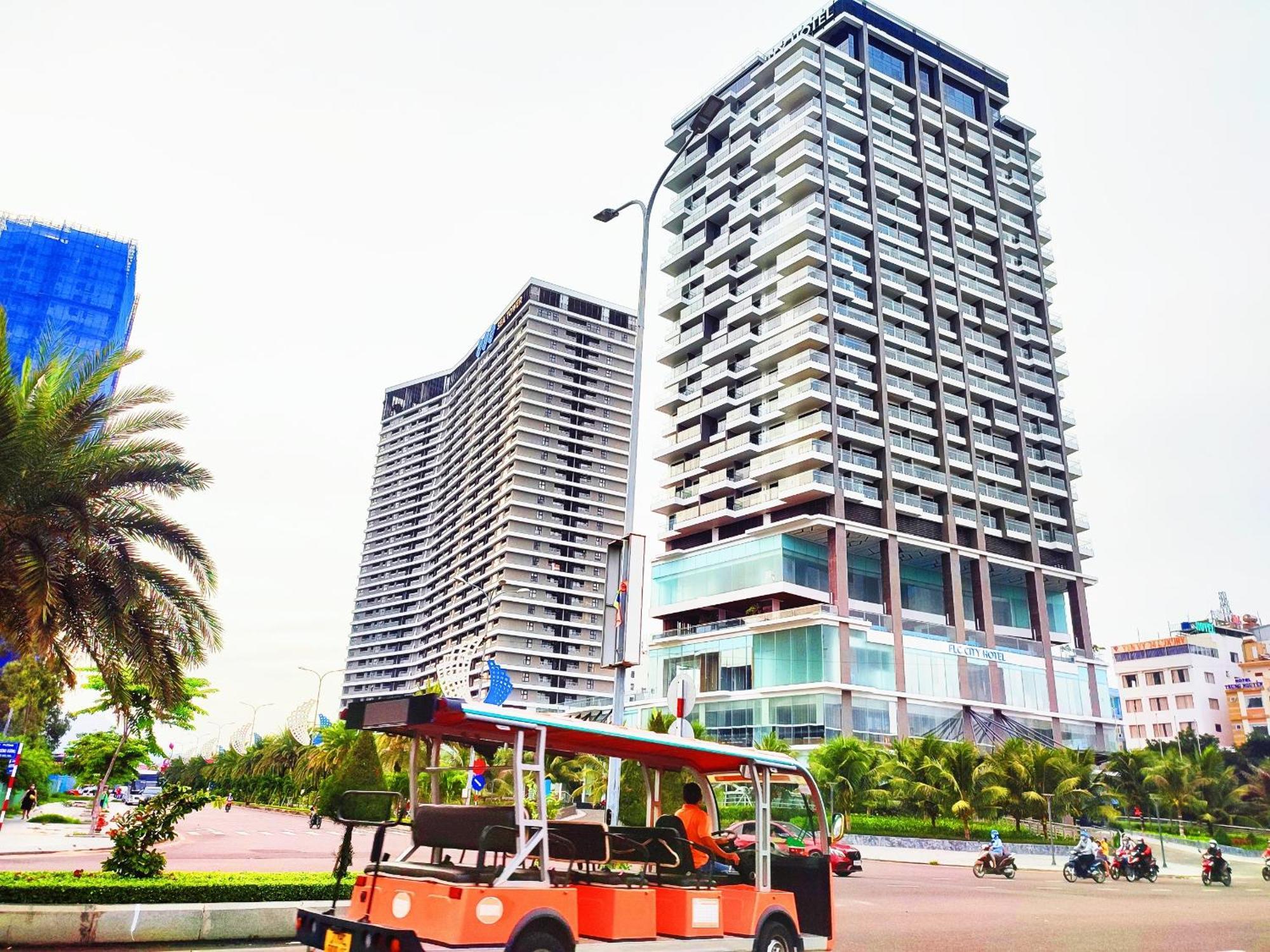 Flc Sea Tower Quy Nhon Ban Cong, Bon Tam, Ho Boi Co Phi, Sat Bien Buitenkant foto